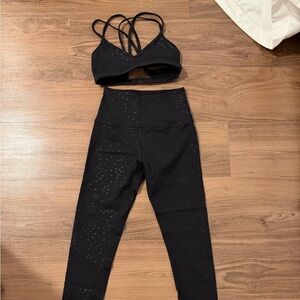 Beyond Yoga Black Activewear Set